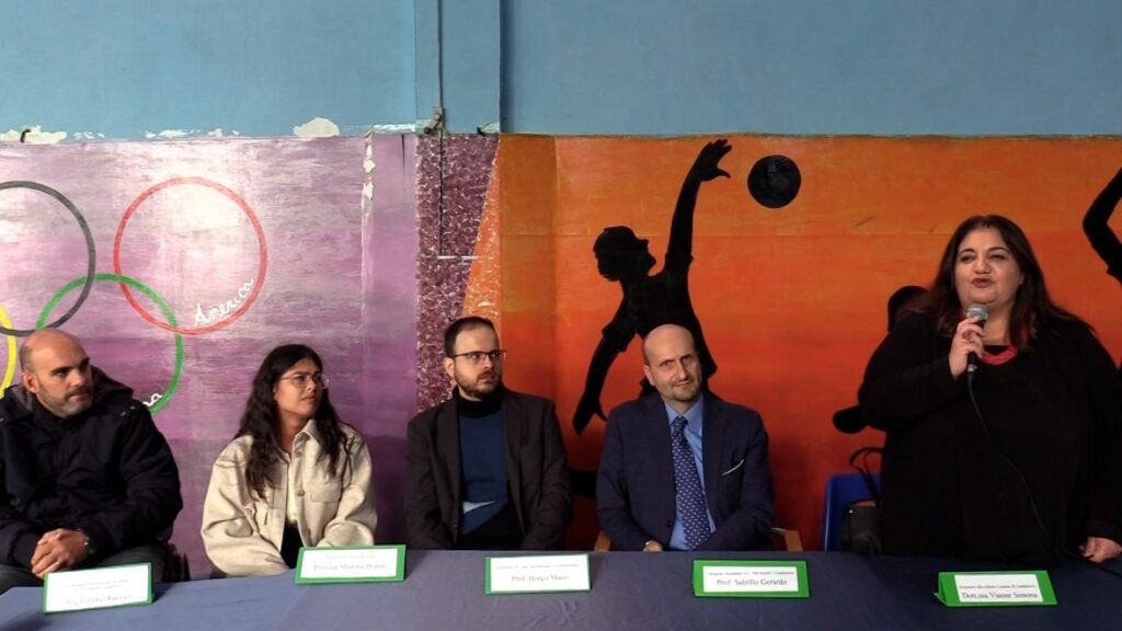 Bullismo, riparte la campagna del Corecom Campania ‘A Scuola Senza Bulli’, coinvolti oltre 160 studenti nel primo appuntamento alla scuola media Enrico Fermi di Casalnuovo