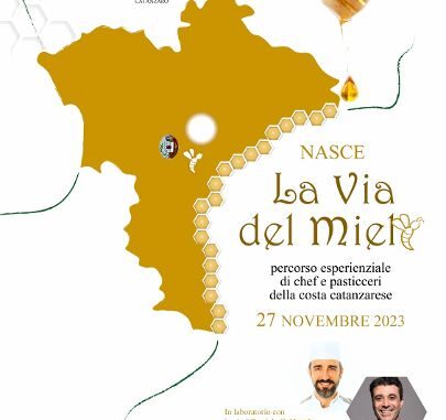 locandina_invito LA VIA DEL MIELE DELLA COSTA CATANZARESE