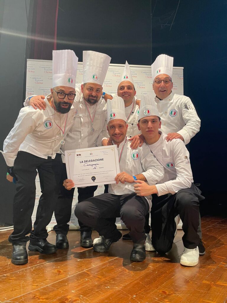 Il Team Campania splende ai Campionati Italiani della Cucina.  Un Trionfo di talenti del Vallo di Lauro