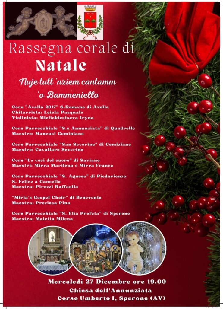 La Magia del Natale nel cuore della Musica Sacra: Rassegna corale a Sperone