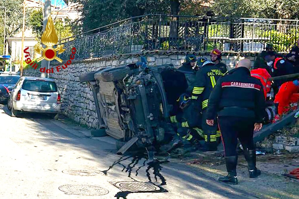 IRPINIA. Giovane 26enne rimane gravemente ferito in incidente stradale. Trasportato in elisoccorso in ospedale