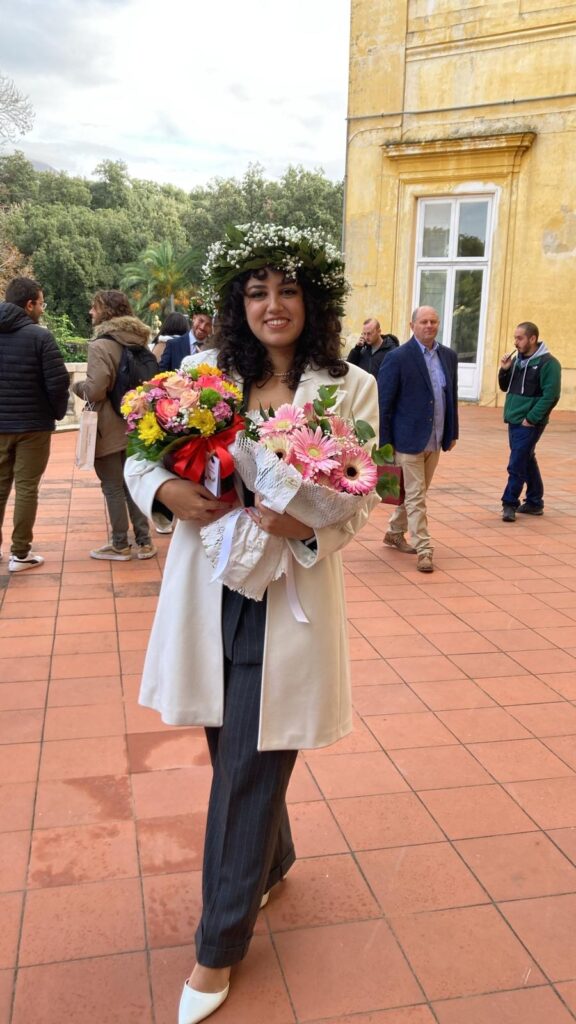 100 DI QUESTI GIORNI. Visciano, Laurea in Scienze e tecniche agrarie per Lucia Andretta