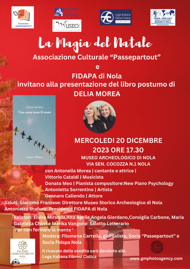 La Magia Del Natale. Al Museo Archeologico di Nola cultura, musica e solidarietà con la presenza di Antonella Morea.