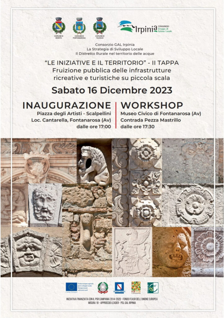 Domani (12 dicembre) al Circolo della Stampa di Avellino presentazione dellevento dedicato allarte della pietra in Irpinia
