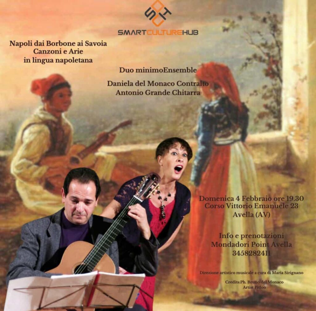 AVELLA. Smart Culture Hub: il 4 Febbraio prende avvio la Rassegna Concertistica “Serate Armoniche” sotto la direzione artistica Larizza Sirignano.