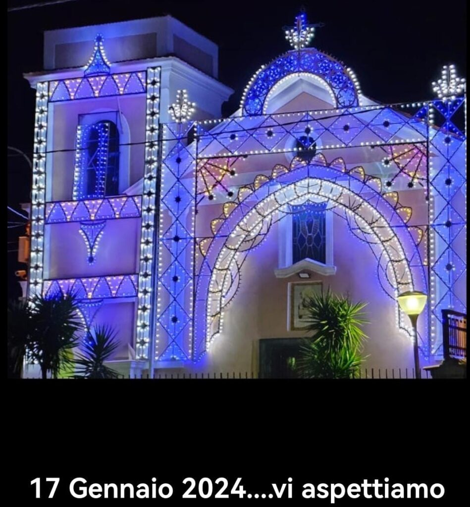 QUINDICI (AV). Inizia la Festa di SantAntonio e San Sebastiano: Tradizioni, Gastronomia e Spettacoli di Fuoco