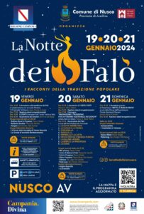 La Notte dei Falò, a Nusco dal 19 al 21 gennaio un viaggio tra i sapori della tradizione popolare