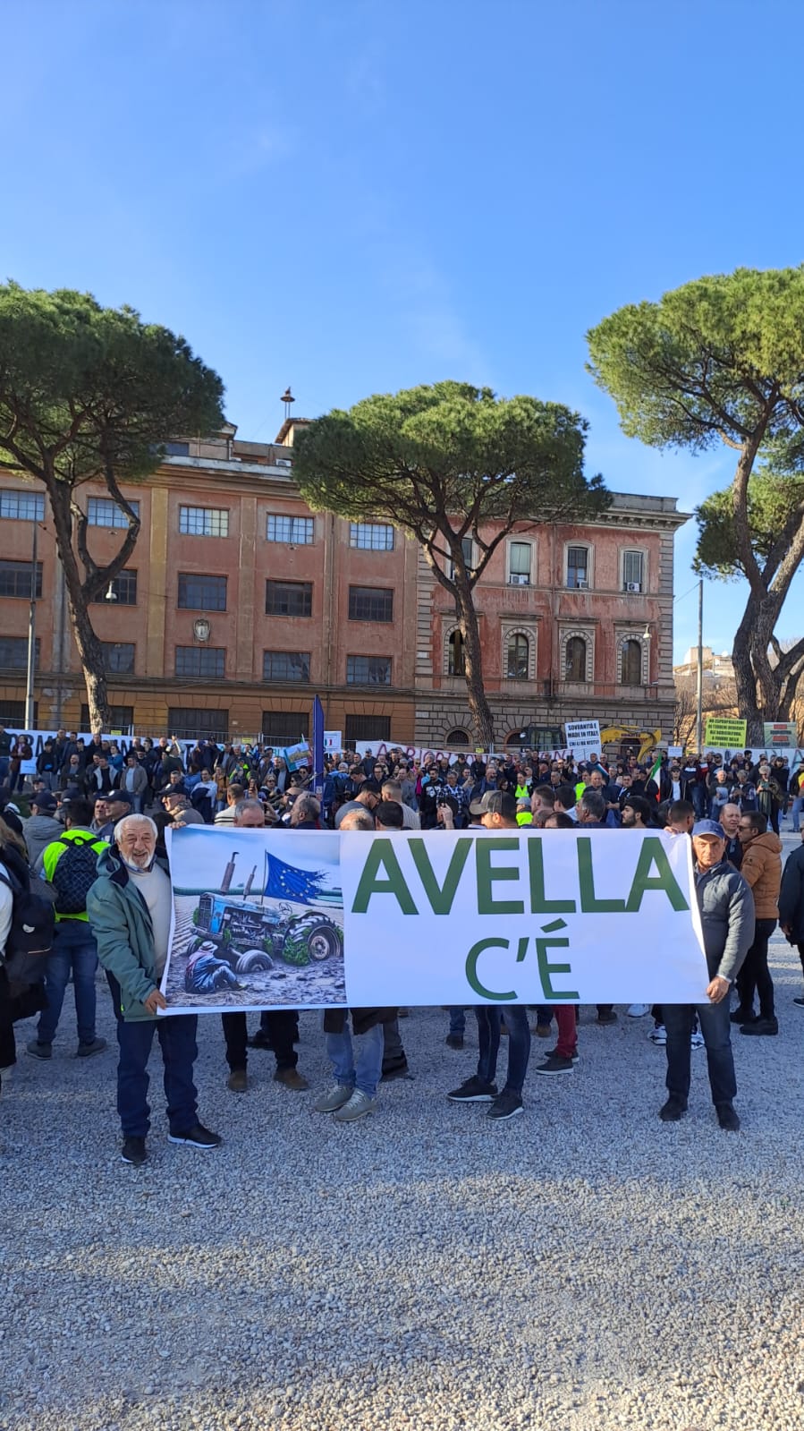 AVELLA. Agricoltori Italiani Protestano al Circo Massimo. Avella ben rappresentata. Le foto AVELLA. Agricoltori Italiani Protestano al Circo Massimo. Avella ben rappresentata. Le foto
