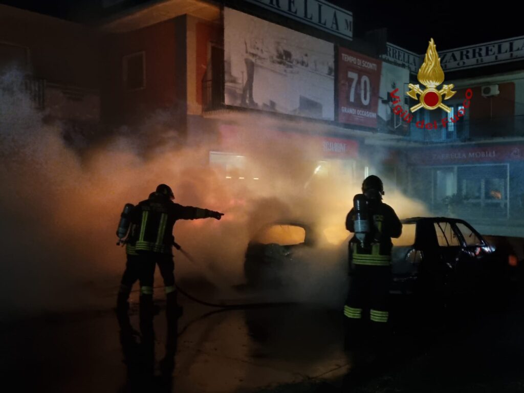 Incendio a Gesualdo: Vigili del Fuoco e Forze dellOrdine Intervengono tempestivamente