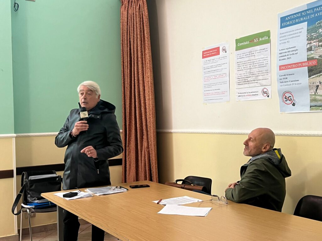 Riunione pubblica ad Avella: Il dibattito sulle antenne 5G prende vita