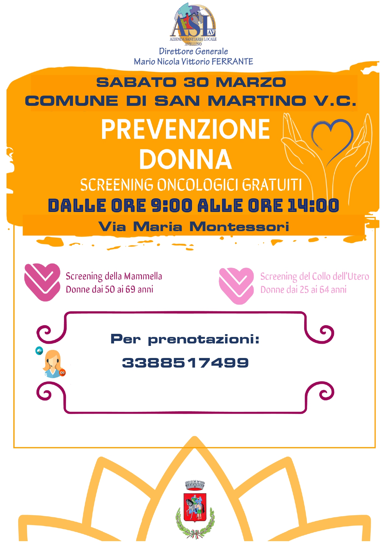 ASL Avellino porta avanti la prevenzione con i Camper per lo screening mammografico e del collo dellutero ASL Avellino porta avanti la prevenzione con i Camper per lo screening mammografico e del collo dellutero