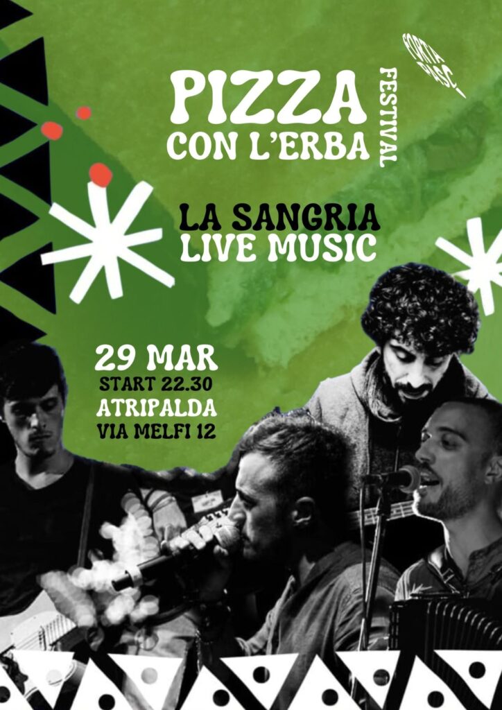 Pizza con lErba Festival: Una Notte di Musica e Tradizione al Circolo Fortapàsc ad Atripalda