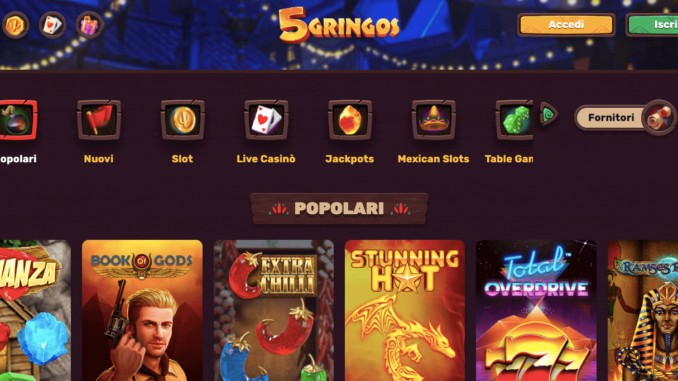 5Gringos-Homepage