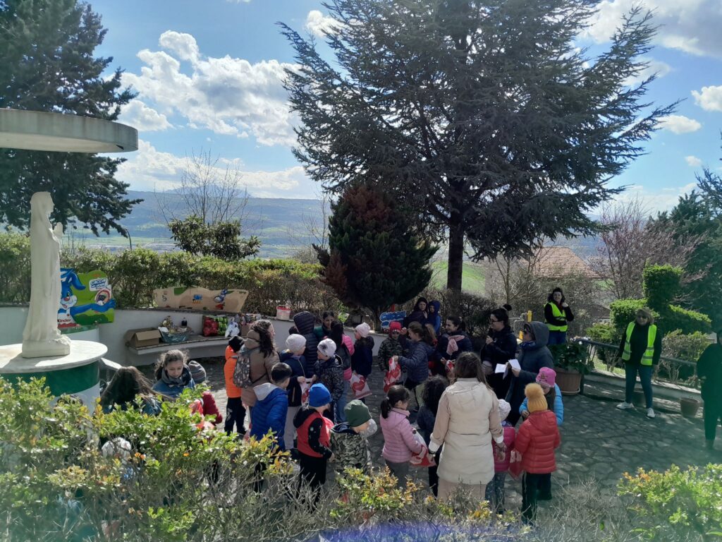 Flumeri, terminate le vacanze pasquali con la caccia alle Uova dei bambini.