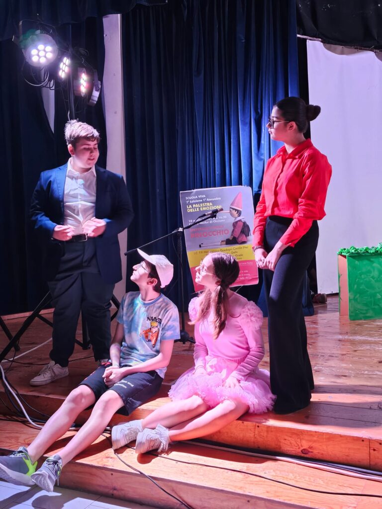 CIMITILE. La Palestra di Emozioni. “Pinocchio” dell’I.C. Mercogliano Guadagni al teatro Nadur
