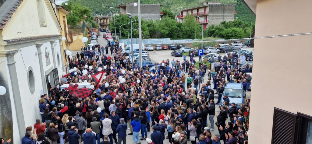Addio a Jonathan Napolitano: Oggi si sono svolti i funerali del 27enne di Mugnano del Cardinale. Video e Foto