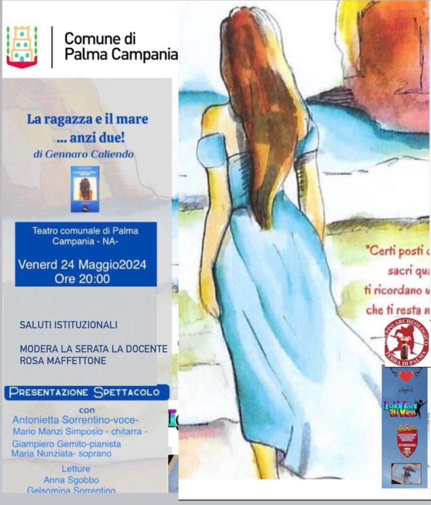 Presentazione del Libro La ragazza e il mare... anzi due! di Gennaro Caliendo a Palma Campania