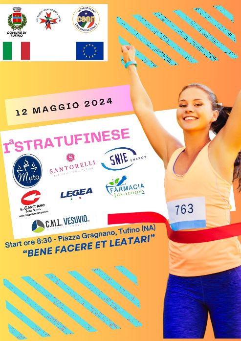Tufino si prepara per la sua prima gara podistica: Stratufinese Tufino si prepara per la sua prima gara podistica: Stratufinese