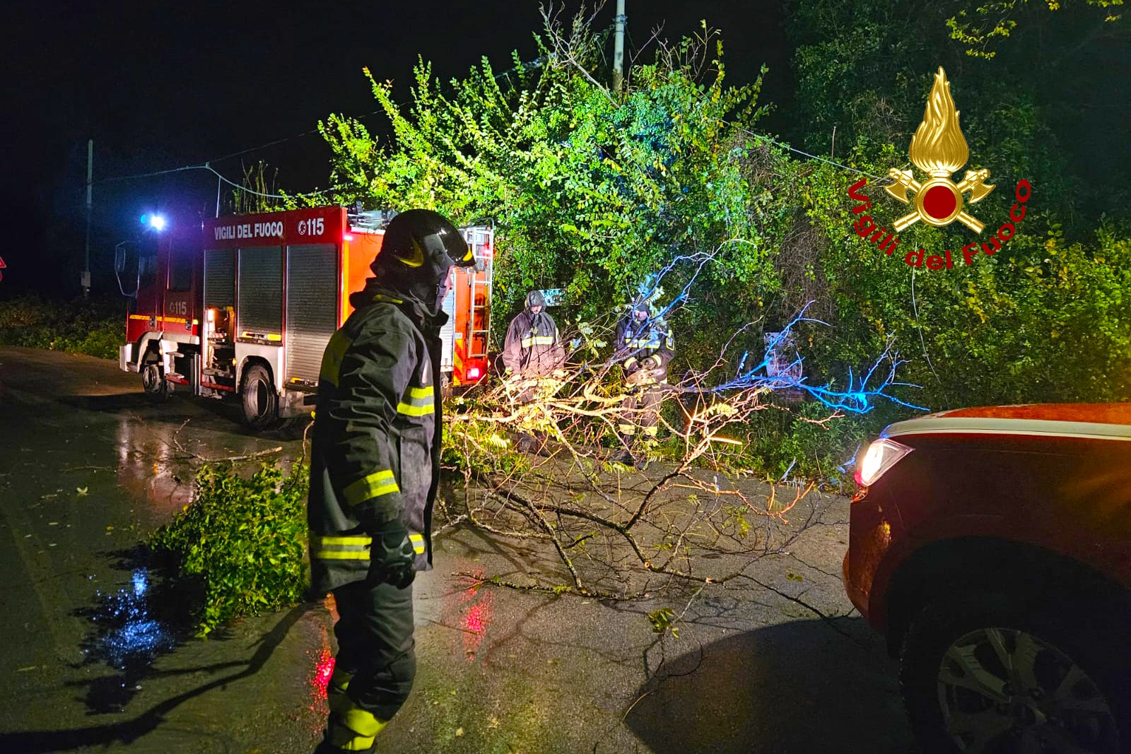 Maltempo in Irpinia: oltre 50 interventi dei Vigili del Fuoco per vento e danni dacqua Maltempo in Irpinia: oltre 50 interventi dei Vigili del Fuoco per vento e danni dacqua