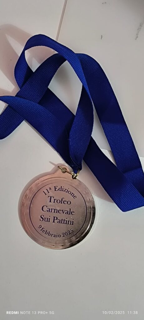 Chiara Pecchia trionfa al Trofeo di Carnevale di pattinaggio artistico Chiara Pecchia trionfa al Trofeo di Carnevale di pattinaggio artistico