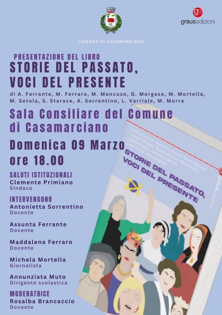 CASAMARCIANO. Donne di ieri e di oggi si raccontano.