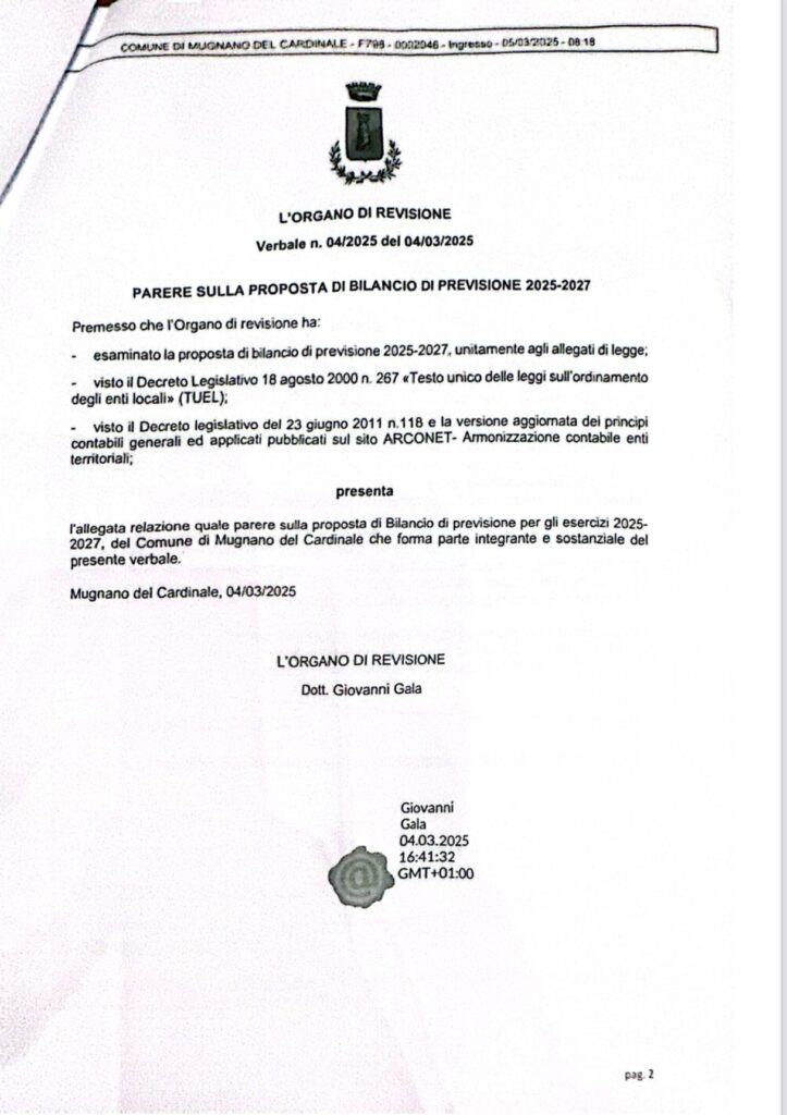 MUGNANO DEL CARDINALE. “OPERAZIONE VERITÀ”. La replica del gruppo consiliare Nuova Alleanza Popolare