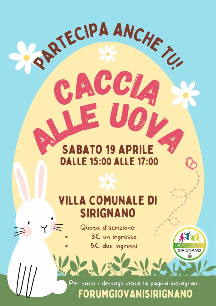 Sirignano! Grande successo per la Caccia alle Uova