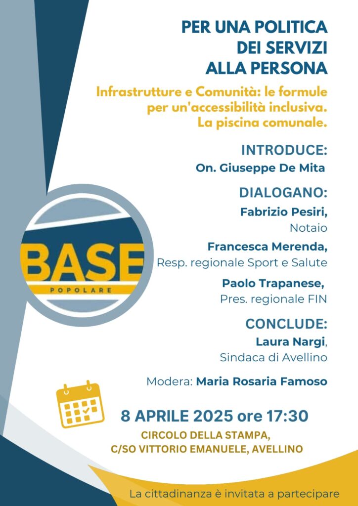 INFRASTUTTURE E COMUNITA’ – BASE POPOLARE PER UN FUTURO INFRASTUTTURE E COMUNITA’ – BASE POPOLARE PER UN FUTURO