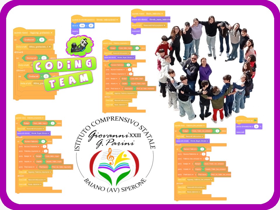 BAIANO. Gli alunni del Coding Team dell’I.C.S. “Giovanni XXIII – G. Parini” alla Finale Nazionale di Coding e Programmazione a Cesena
