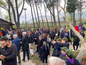 Avella, inaugurata la Pineta “Baden Powell”: un nuovo spazio verde per la comunità. Video  e Foto