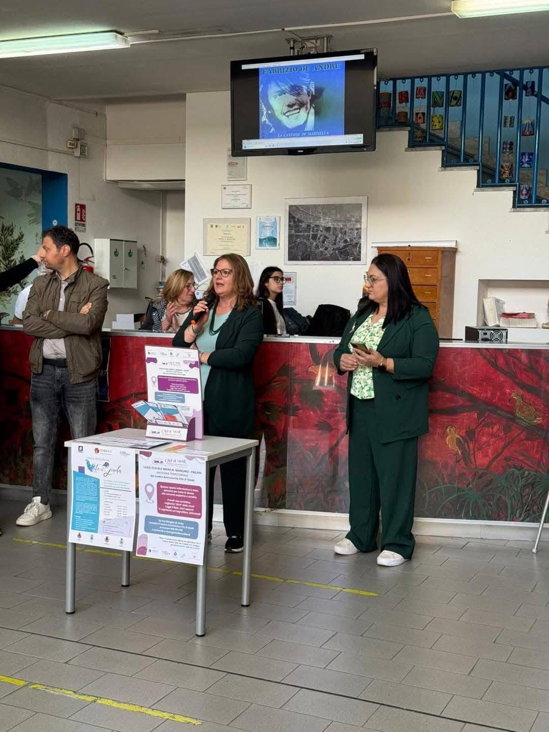 A Pagani una nuova antenna territoriale del progetto CAV In Tour: al Liceo Mangino l’inaugurazione tra istituzioni e studenti