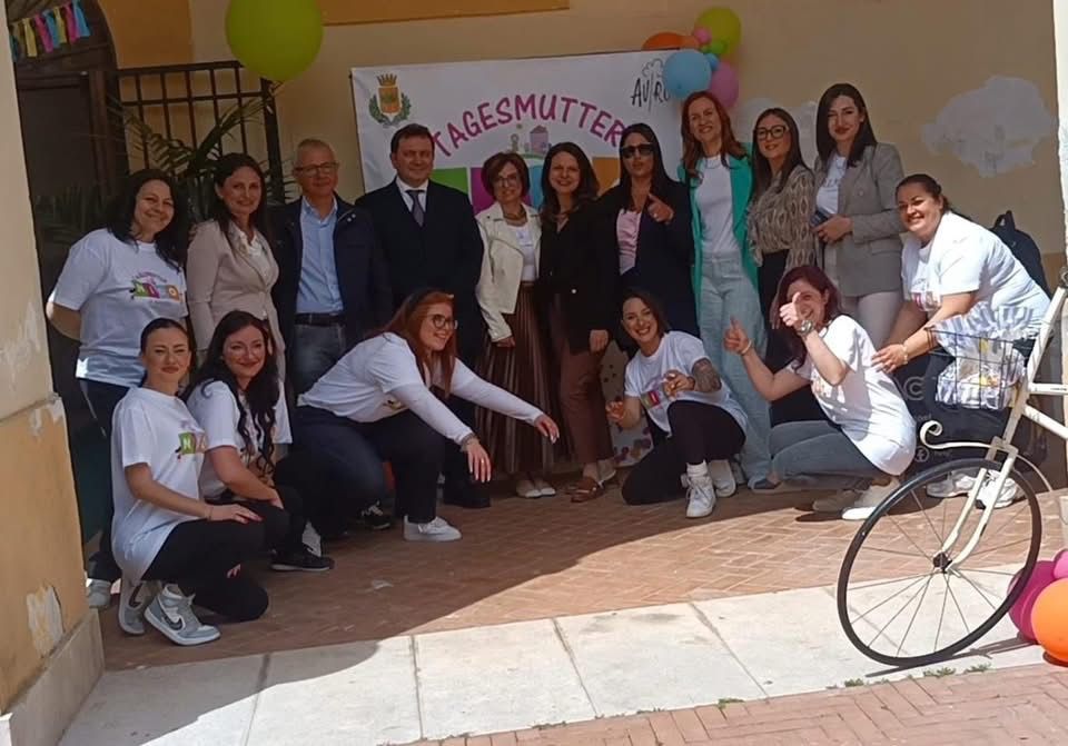 Afragola, inaugurato il nido di famiglia: al via il servizio “Tagesmutter”(Foto)