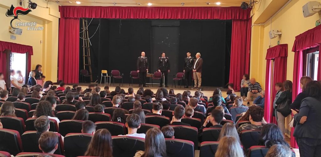Mandamento Baianese e Vallo di Lauro: cultura della legalità, i Carabinieri incontrano circa 500 studenti