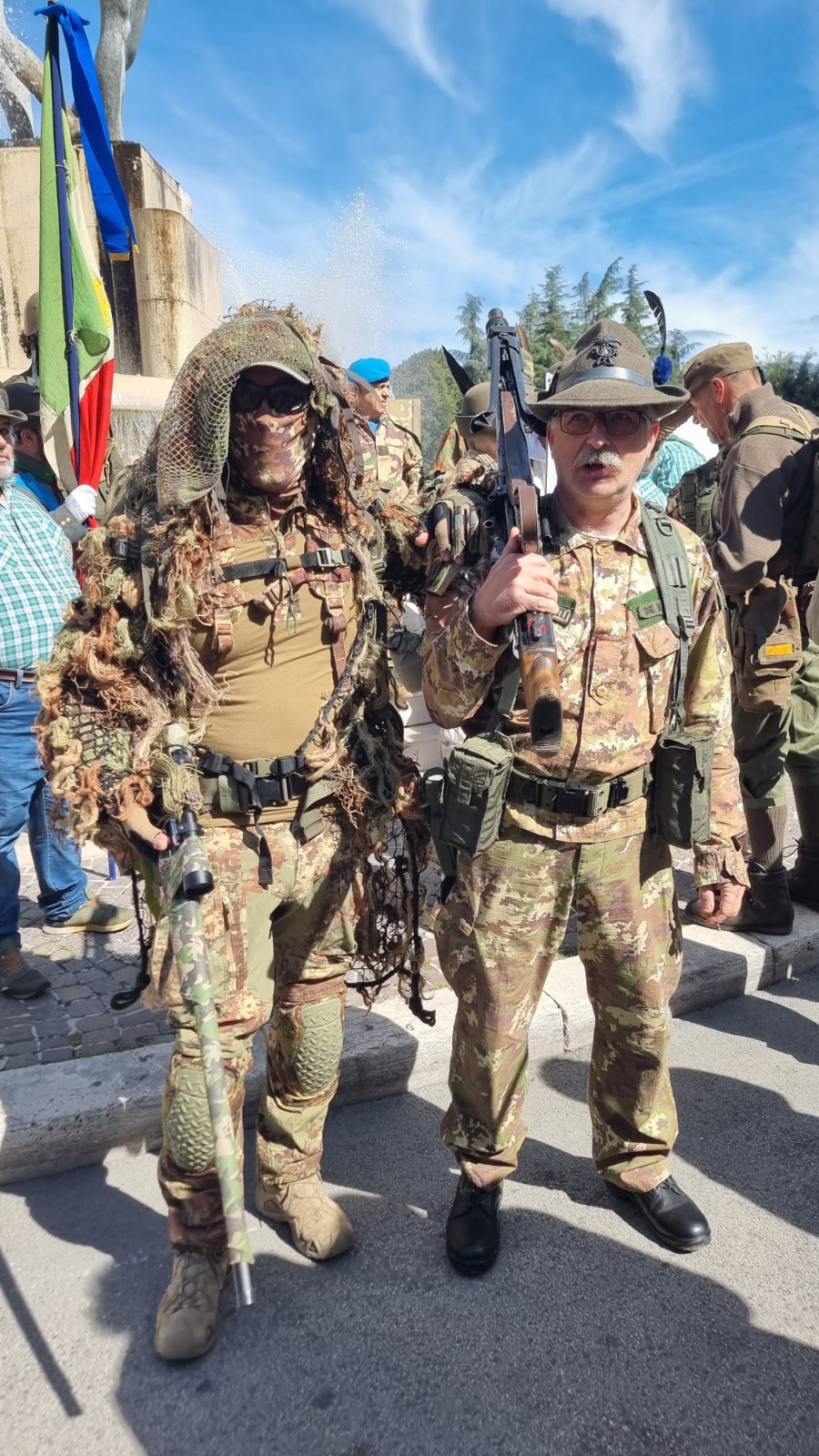 Dalla Ghillie Suit all’onore delle Penne Nere: il sergente Antonio Picciocchi alla 96ª Adunata Nazionale degli Alpini