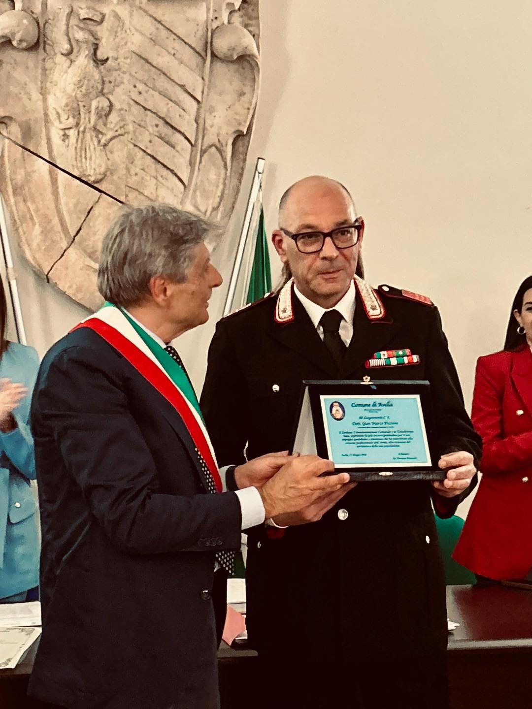 Encomio solenne al Luogotenente Gian Marco Piccione: riconoscimento del Consiglio Comunale di Avella