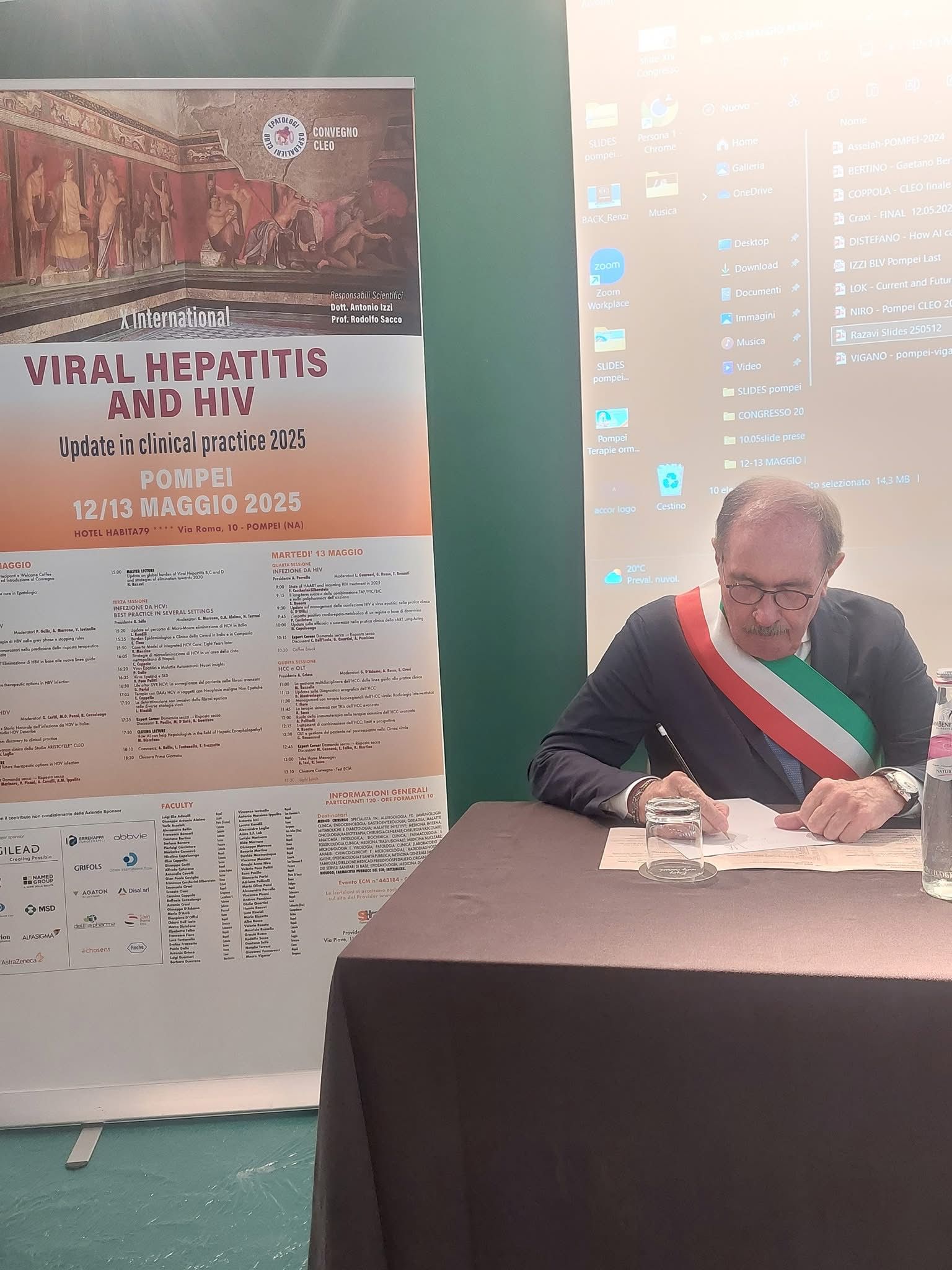 Pompei al centro della medicina internazionale: inaugurato il X Cleo International Viral Hepatitis and HIV Update