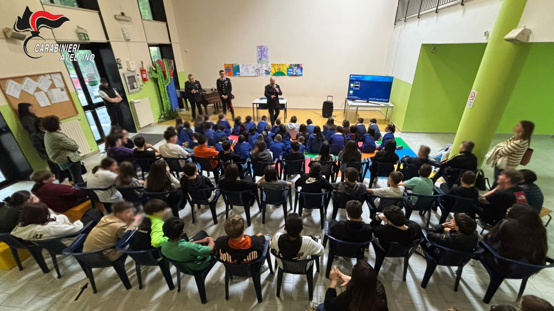 Cultura della Legalità   I Carabinieri incontrano gli studenti di Baiano, Contrada e Forino