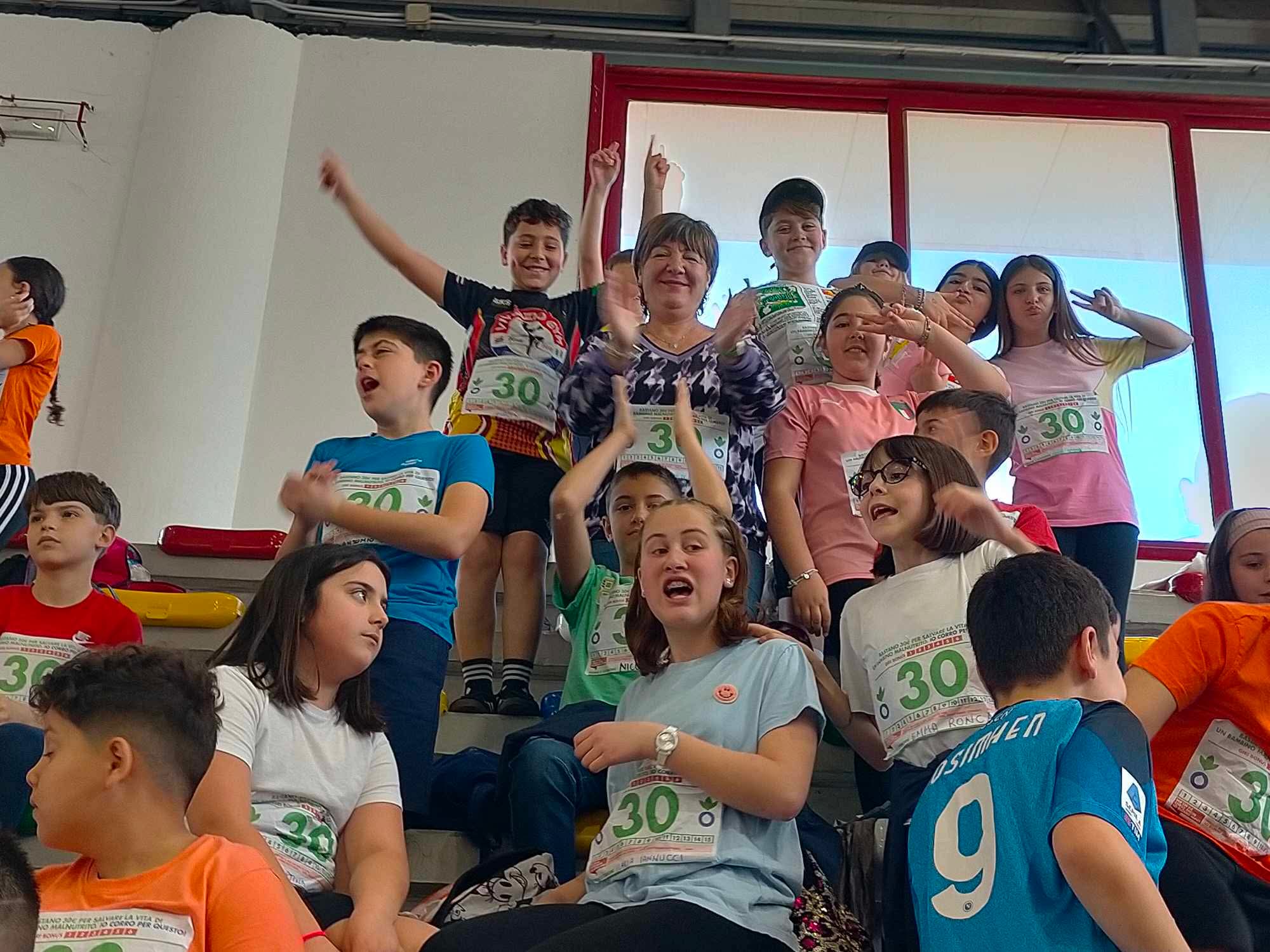 Manifestazione “Corsa contro la Fame” al Circolo Didattico di Saviano