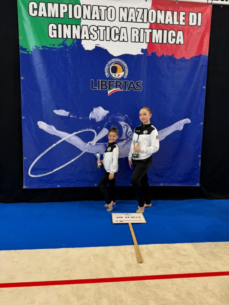 L’ASD AN.SI.CA. di Sirignano trionfa ai Campionati Nazionali Libertas: oro, argenti e bronzo per le giovani ginnaste. Foto