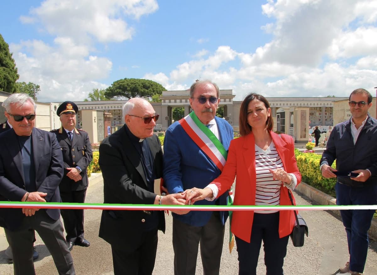 Pompei, al via i lavori al Cimitero Comunale: più spazi, decoro e rispetto(Foto)