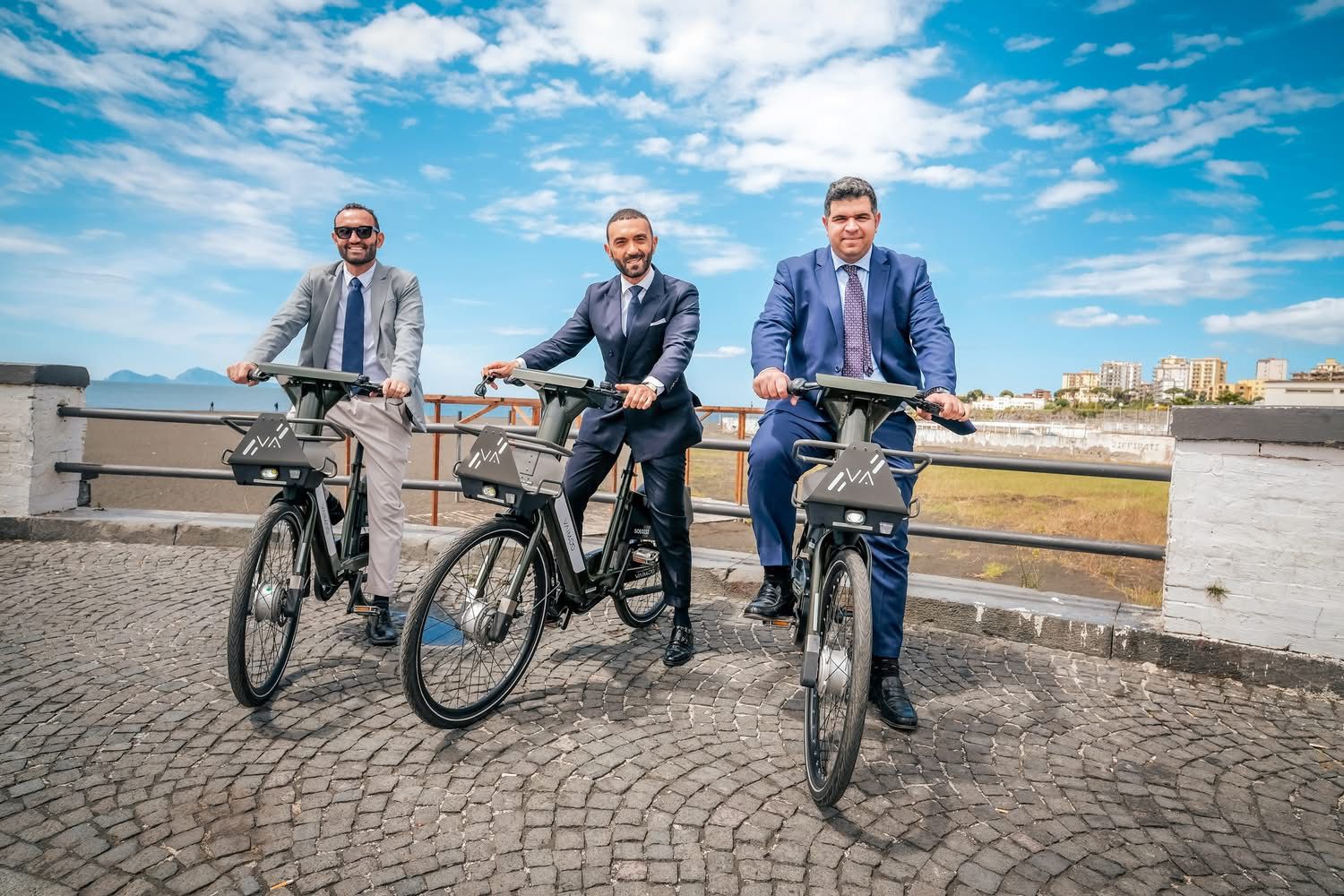 Mobilità sostenibile, al via il bike sharing elettrico a Torre Annunziata: 55 e bike in 11 stazioni