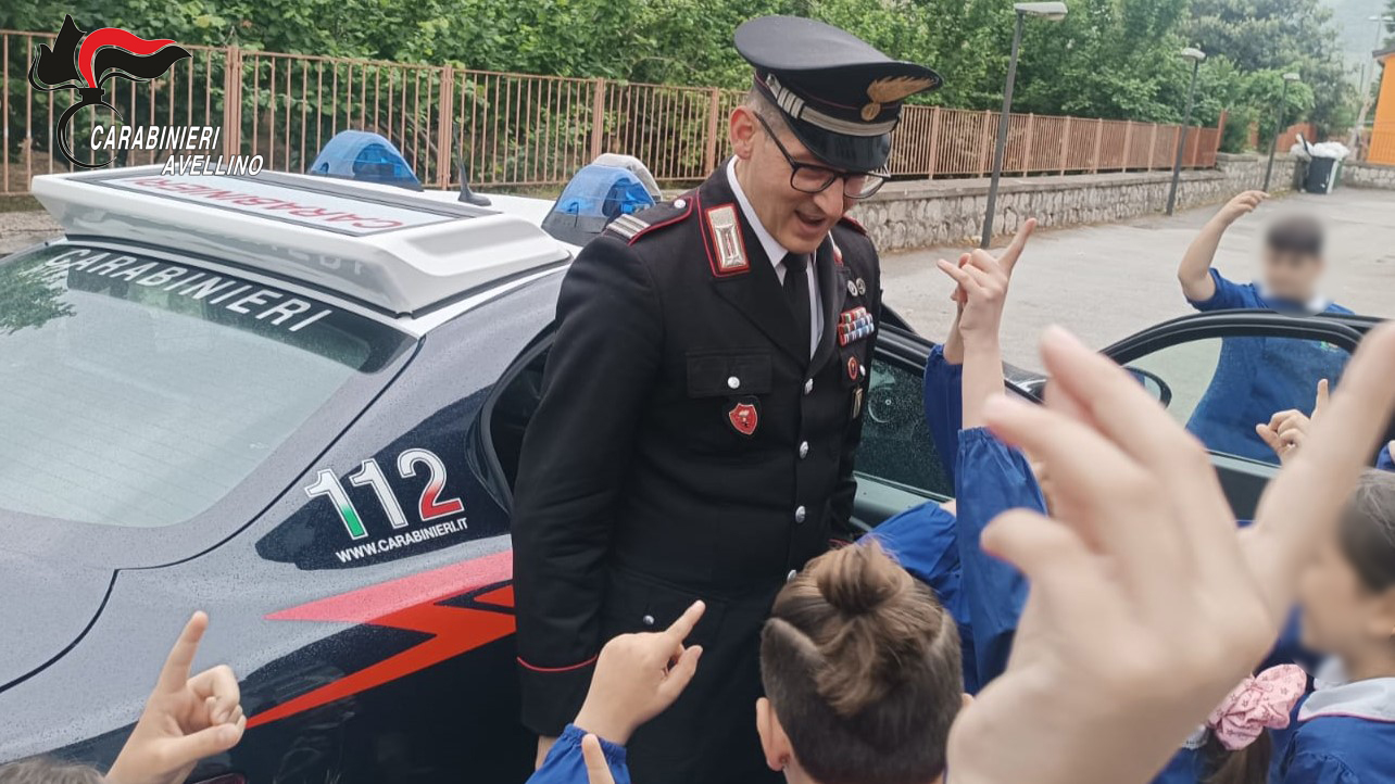 Cultura della Legalità   I Carabinieri incontrano gli studenti di Baiano, Contrada e Forino