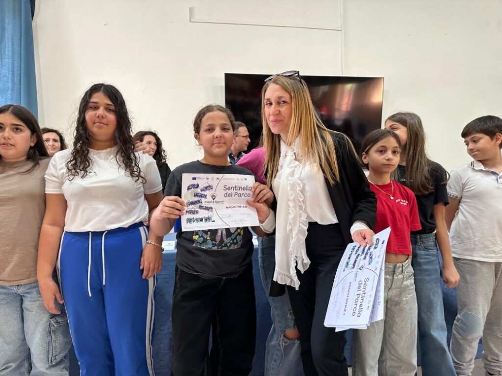 Baiano, 154 giovani “Sentinelle del Parco”: consegnati gli attestati del progetto “Sentieri dIrpinia”