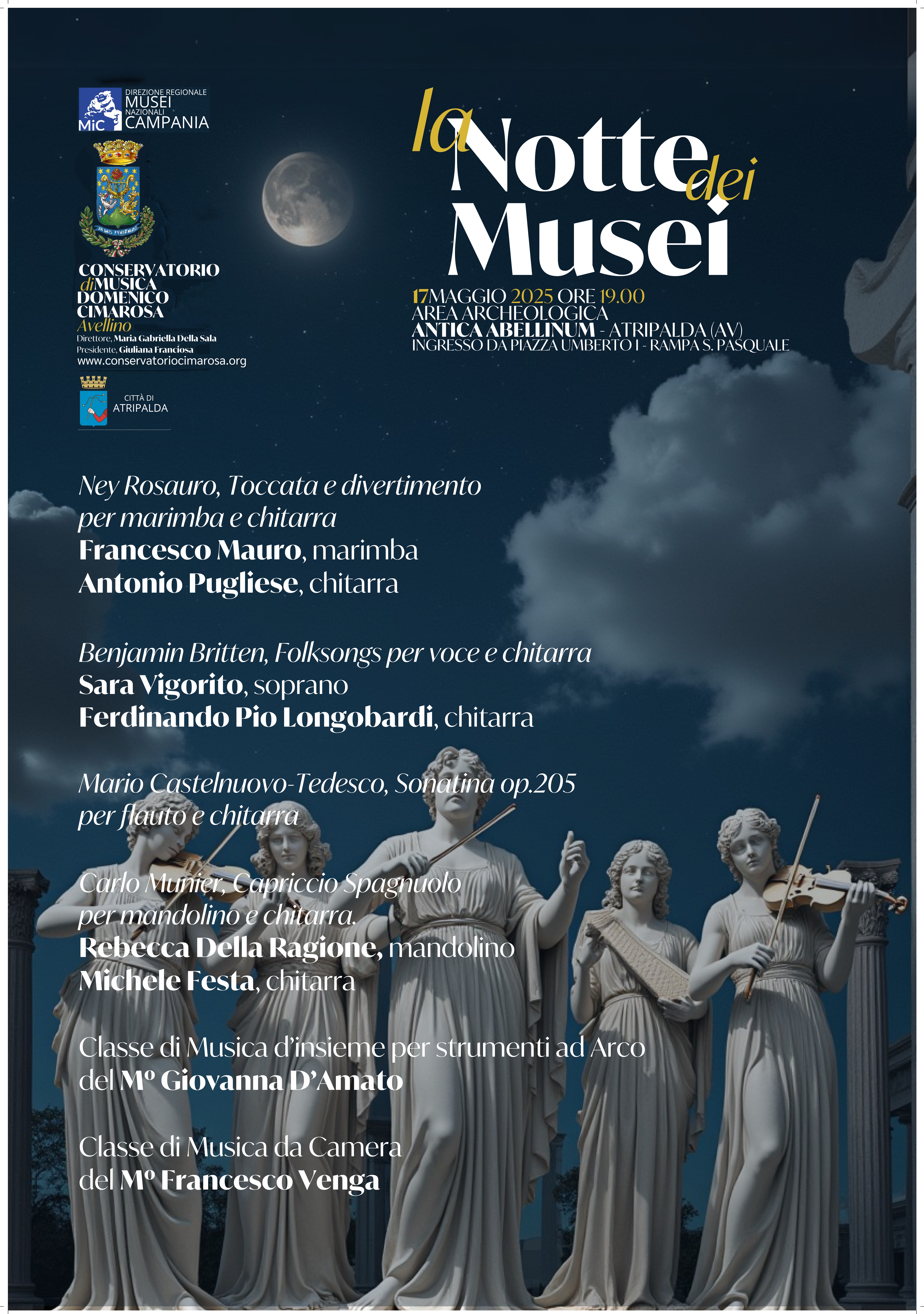 Notte Europea dei Musei. Palazzo della Dogana dei Grani e Area archeologica dell’Antica Abellinum