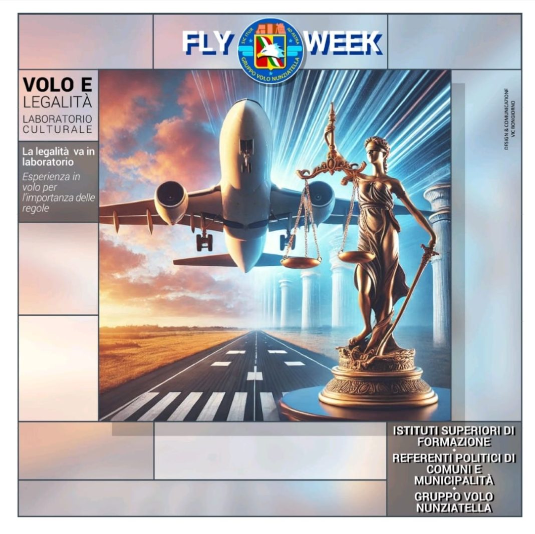 SAVIANO. “Fly Week: Volo e Legalità” — Gli studenti del “Montalcini Ferraris” protagonisti di un’esperienza formativa tra cielo e valori civili