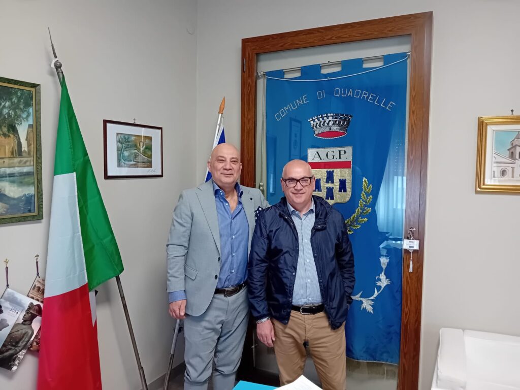 Quadrelle, nuova sede SMA Campania: siglata la convenzione presso la Casa Comunale