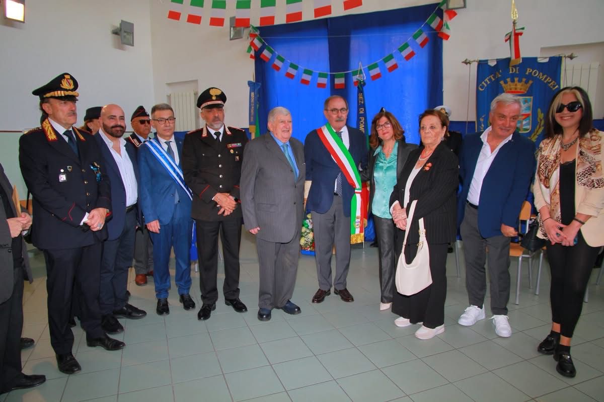 Pompei ricorda Salvo D’Acquisto: memoria, coraggio e speranza per le nuove generazioni(foto)