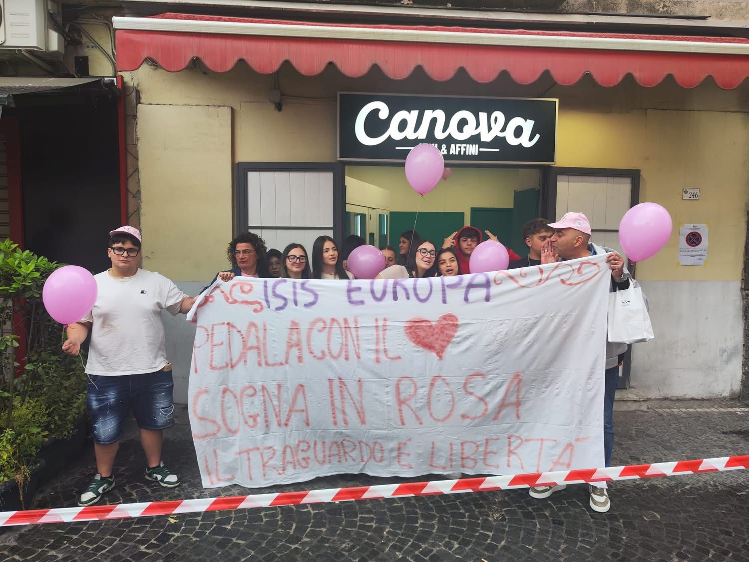 Pomigliano d’Arco, il Giro d’Italia diventa messaggio di gentilezza e inclusione