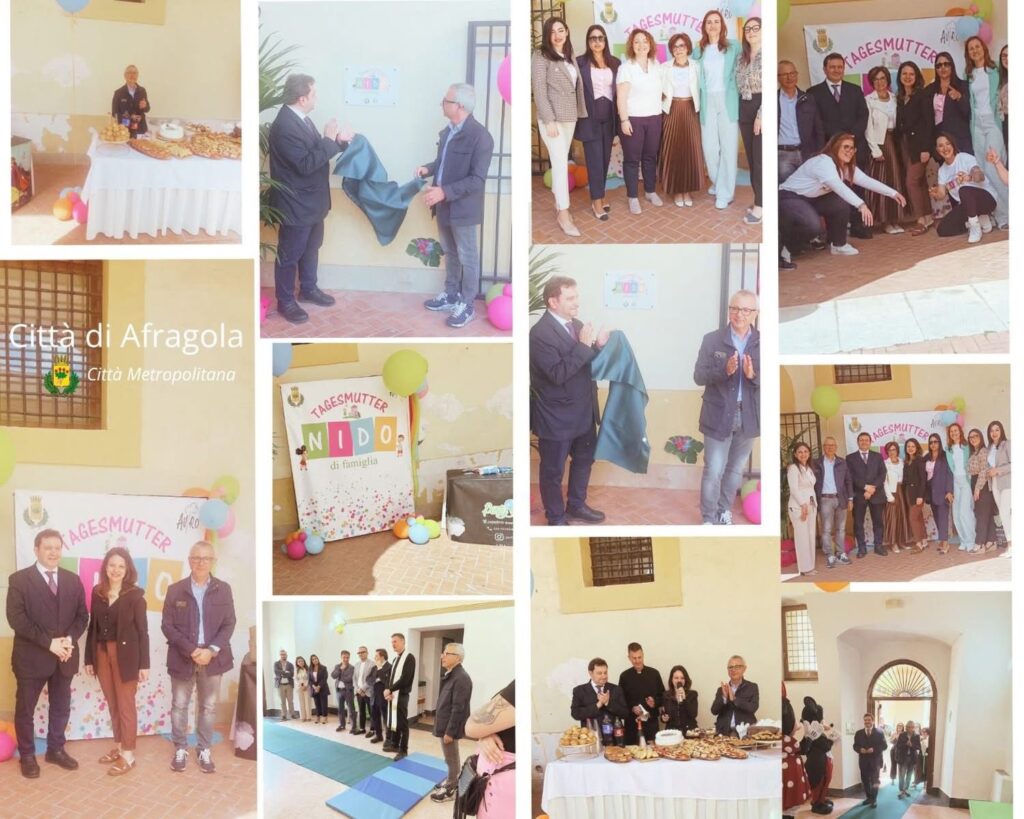 Afragola, inaugurato il nido di famiglia: al via il servizio “Tagesmutter”(Foto)