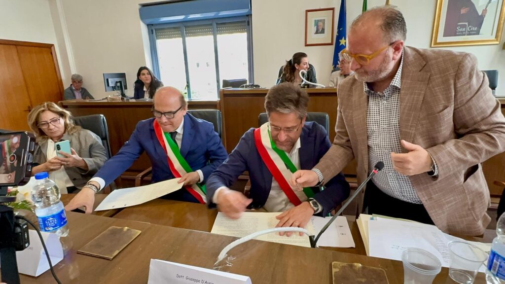 Firmato a Nocera Superiore il Patto di Amicizia con Mugnano del Cardinale nel segno della storia e della devozione
